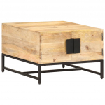Kohvilaud, 67x67x45 cm, mangopuit