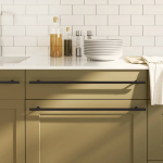 Kapi k&auml;epidemed 5 tk, must, 480 mm, roostevaba teras