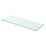 Klaasist riiuliplaat 70 x 25 cm l&auml;bipaistev
