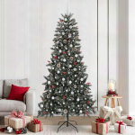 Tehisj&otilde;ulupuu roheline 240 cm pvc, plastikk ja teras