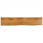 Lauaplaat, naturaalse servaga, 140 x 40 x 2,5 cm, mangopuit