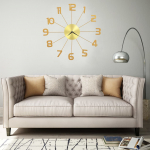 Seinakell metall 50 cm kuldne