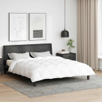 Talve tek valge 240 x 200 cm sulgedest