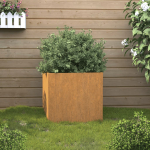 Taimekast, 32x30x29 cm, corten teras