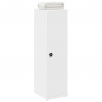 Vannitoakapp rullihoidjaga valge 20,5x22x72 cm