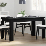 S&ouml;&ouml;gilaud must tamm 140 x 74.5 x 76 cm tehispuit