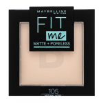 Maybelline Fit Me! Matte + Poreless Powder 105 Natural Ivory 9 g
