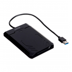 UNITEK Y-3036 storage drive enclosure 2.5" HDD/SSD enclosure Black