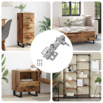 Hing 126 pcs nikkel 35 mm raud