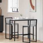 Laud hall sonoma 100 x 40 x 100,5 cm t&ouml;&ouml;deldud puit ja teras