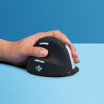 MOUSE USB OPTICAL WRL/L. BLK RGOHELELAWL R-GO TOOLS - 8719274491330