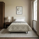 T&auml;ispika aasta tekk rapistatud helehall 140 x 220 cm