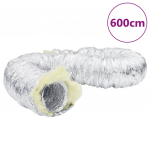 Isoleeritud ventilatsioonitoru, alumiinium, 6 m &oslash;12,5 cm