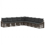 Aia diivanikomplekt 9 pcs hall pol&uuml;rotang