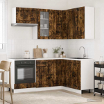 K&ouml;&ouml;k &uuml;ksus lucca 8 pcs suitsutatud tamm tehispuit