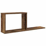 Seinale kinnitatavad riiulid vana puit 80 x 15 x 30 cm