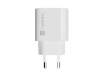 WALL CHARGER NATEC RIBERA 1X USB-A 18W WHITE