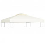 Varikatuse asenduskate 310 g / m&sup2;, kreemjasvalge, 3 x 3 m