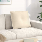 Seljatugi padi cream 60 x 50 cm korter kangas