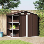 Aiakuur riiulitega pruun 205 x 130 x 183 cm, raud