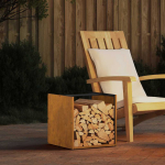 K&uuml;ttepuude riiul 40x40x40 cm ilmastikukindel teras