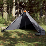 Peretelk 7 inimesele, tipi, hall ja oranž, veekindel