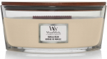 Aroomik&uuml;&uuml;nal klaasis Woodwick Ellipse Vanilla Bean 453 g