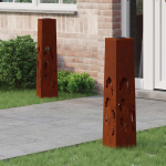 P&auml;ikese led k&auml;igutee tuli 2 pcs corten teras corten teras