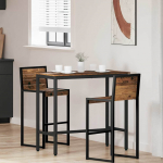 Laud vana puit 100 x 50 x 90,5 cm t&ouml;&ouml;deldud puit ja teras