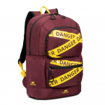 NB BACKPACK URBAN 14L 13.3"/5421 BURGUNDY RED RIVACASE - 4260709010434