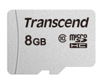 MEMORY MICRO SDHC 8GB/CLASS10 TS8GUSD300S TRANSCEND - 760557842798