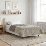 T&auml;ispika aasta tekk rapistatud helehall 155 x 220 cm