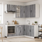 K&ouml;&ouml;k &uuml;ksus lucca 8 pcs hall sonoma tehispuit