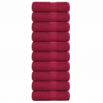 Pesur&auml;tikud 10 tk frogn bordoopunane 30 x 30 cm 100% puuvill