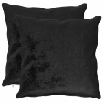 Diivanipadi 2 pcs heerlen must 80 x 80 cm flanell