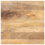 Lauaplaat, 60 x 60 x 3,8 cm, kandiline, mangopuit