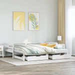 Diivanvoodi v&auml;ljat&otilde;mmatava osaga, madratsita, valge, 80x200 cm