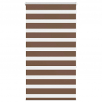 Triibuline ruloo pruun 90x150 cm kanga laius 85,9 cm pol&uuml;ester
