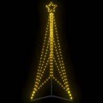 Led j&otilde;ulupuu, 483 ledi, soe valge, 240 cm