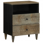 &Ouml;&ouml;kapp helehall 50x33x60 cm t&auml;ispuidust mango