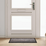 Ukse matt helehall 60 x 40 x 1.2 cm teddy kangas