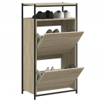 Jalatsikapp, sonoma tamm, 60 x 34 x 112 cm, tehispuit