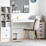 Laud muu valge 100 x 40 x 76 cm tehispuit
