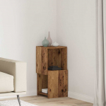 Nurgakapp valge 30,5x30x65cm tehispuit