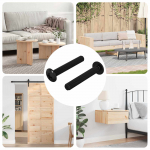 Kinnitus 2 pcs h&otilde;bedane 5 x 30 mm raud