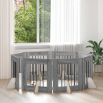 Koerav&auml;rav koos aluspuudega 8 pcs hall sonoma 60 x 60 cm