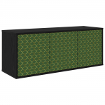 Seinale paigaldatav tv kapp geleen 102 x 33 x 40 cm must tamm