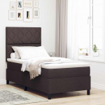 Karbi vedrumadrats led-ribadega tumepruun 90 x 190 cm kangas