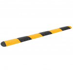 Kiiruset&otilde;ke, kollane ja must, 323 x 32,5 x 4 cm, kumm