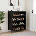 Kinga kapp 76 x 36,5 x 93 cm tehispuit must tamm